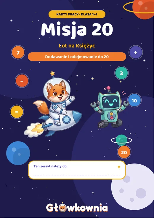 Okładka: Misja 20 – karty pracy